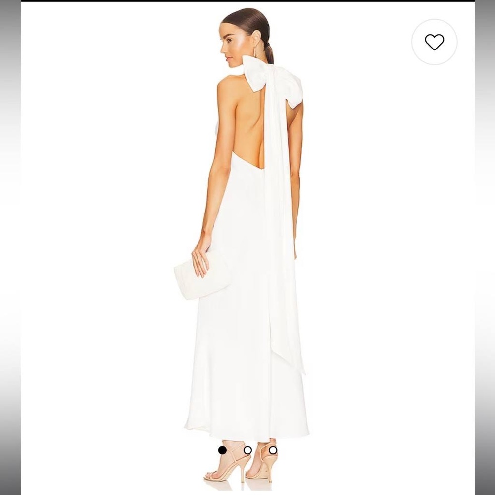 Misha Evianna Satin Gown Size Small